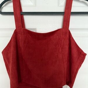 Altar'd State Orange Crop Top